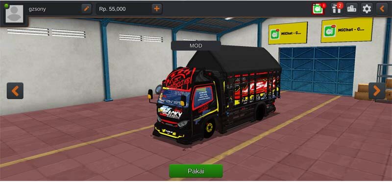 Download MOD Bussid Truck Bus Mobil dan Motor Keren