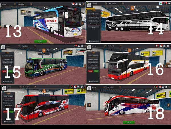 Download MOD Bussid Truck, Bus, Mobil dan Motor Keren