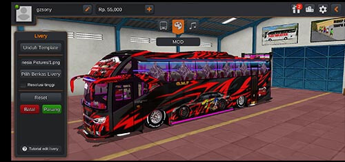 livery bussid bus sr2 racing satu