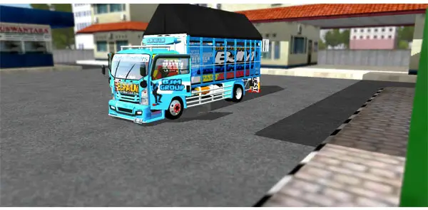 Download Mod Bussid Truck Oleng Terpal Segitiga