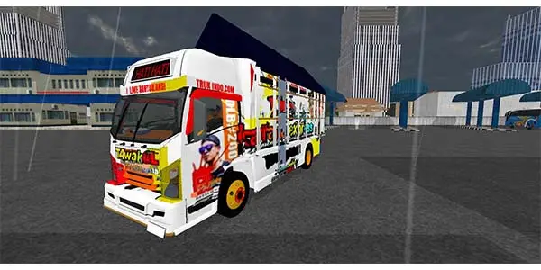 Download MOD Bussid Truck Tawakal