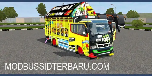 Download MOD Bussid Truck Canter Ken Block
