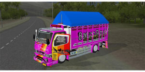 Download MOD Bussid Truck Canter Mukhlas