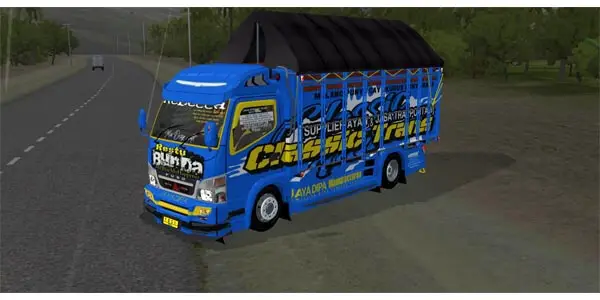 Download MOD Truck Bussid Full Anim Keren