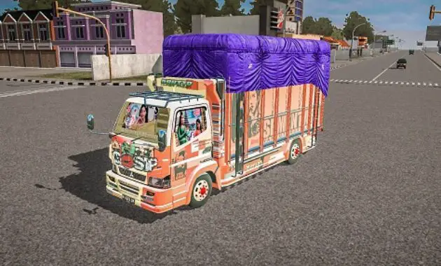 Download MOD Truck Canter Anti Gosip Bussid