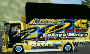 download mod bussid truck canter full anim