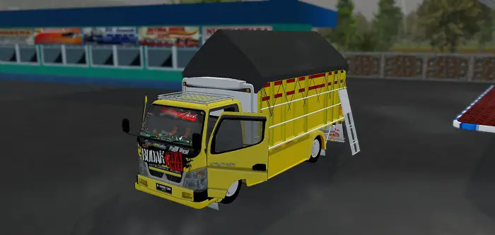 download mod bussid truck budak rawit full anim terbaru