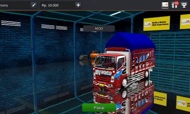 Download Mod Truck Jovanca Isuzu NMR71 Bussid