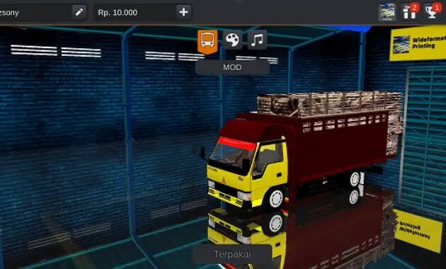 Download Mod Truck Ragasa Muatan Full Bussid