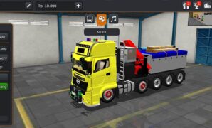 Truck Hino 500 Heavy Transport Full Anim