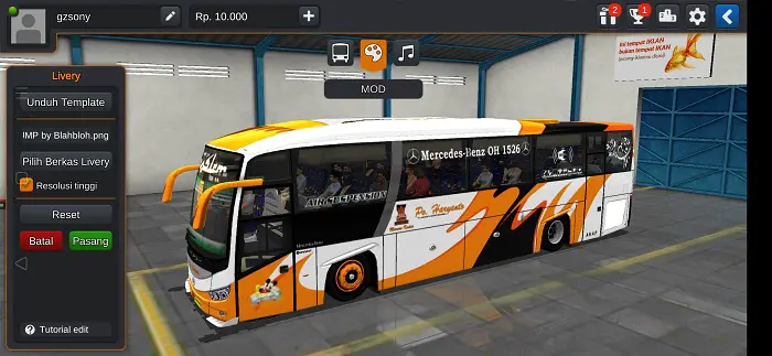 Mod bussid terbaru 2021 full anim