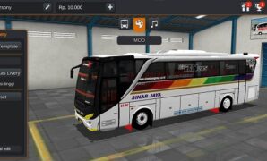 Bus Sinar Jaya JB2+ Setra Hino Full Anim