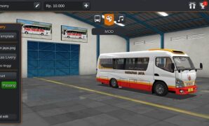 Microbus Isuzu ELF Harapan Jaya Full Anim