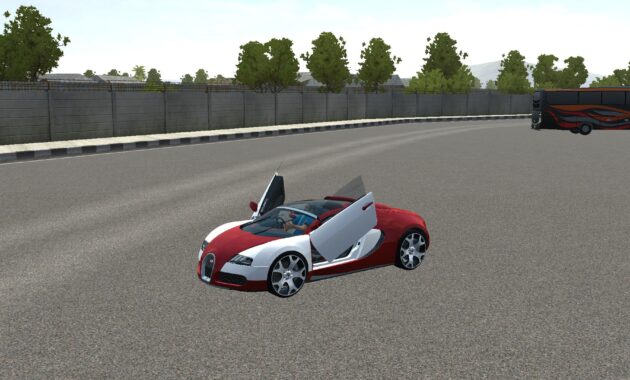 Mobil Bugatti Veyron Full Anim Sport Car