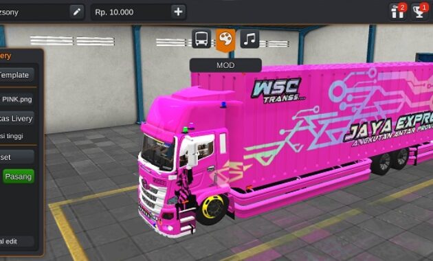 Download Mod Bussid Bus STJ (Sudiro Tungga Jaya) SHD