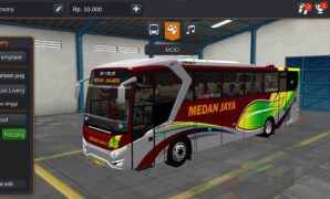 Bus Medan Jaya SR1 Hino Full Anim