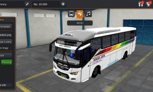Bus Sinar Jaya Discovery Full Anim