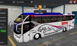Bus Tentrem SR2 Ece R66 Full Anim