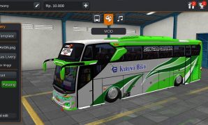 Bus Karunia Bakti JB3+ SHD Hino RK