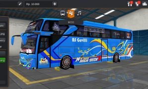 Bus BS Guvilli JB3+ SHD Hino RK Full Anim