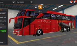 Bus JRG JB3+ Scania Tronton Volvo