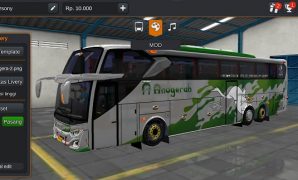 Bus Anugerah JB3+ Tronton Volvo B11R