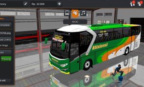 Bus Efisiensi Patas Cilacap Jogja Legacy SR1 Full Anim