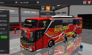 Bus Sugeng Rahayu JB3++ Guinevere Full Anim