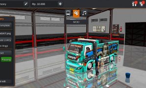 Truck Canter Putra Bangkit Full Animasi