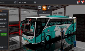 Bus New Shantika Pesona Bumi Kartini JB2 HD