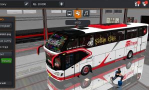 Bus M Trans Avante H8 Full Animasi