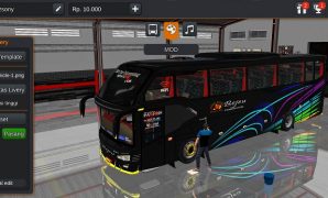 Bus Bejeu Avante H8 Full Animasi