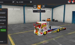 Truck Canter Ragasa Towing Proriders Full Animasi