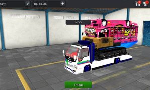 Truck Isuzu NKR Towing Muatan Beko dan Canter Full Anim