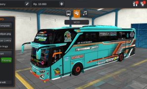 Bus Tunggal Jaya Jupiter JB3+ SHD Full Animasi