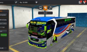 Bus Sugeng Rahayu Legacy SR1 Full Animasi