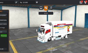 Truck Isuzu NMR Engkel Box Indomaret Full Animasi