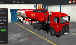 Truck Tangki Pertamina UD Quester Full Animasi