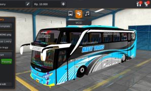Bus Nafit Trans JB2+ JB2 SHD Hino RK Full Anim