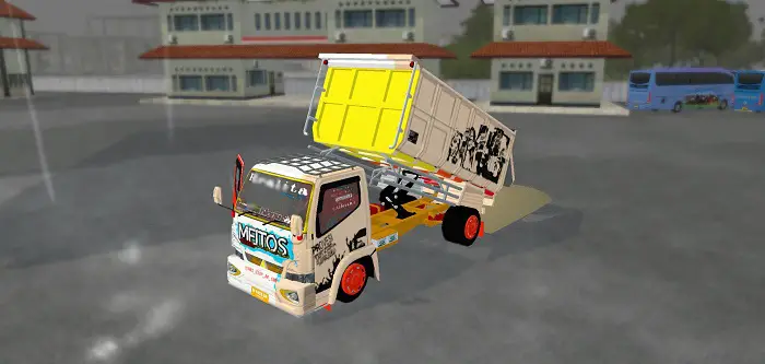 Dump Truck Canter Meitos Full Anim
