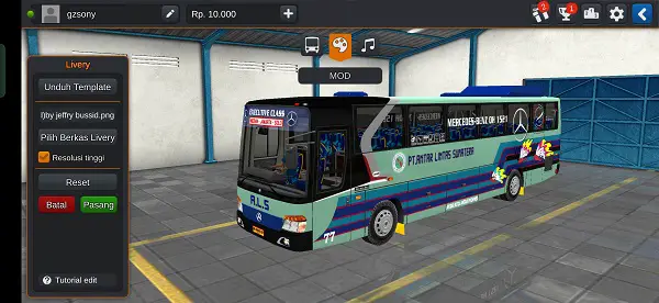 12. Mod Bussid Bus Jadul ALS Mercy Legacy SR1 by Farid
