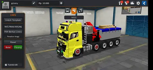 Truck Hino 500 Heavy Transport