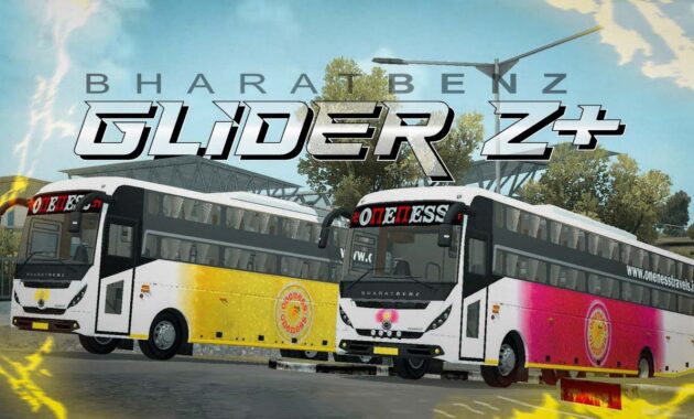 Mod Bussid BharatBenz MG GLIDER Z+