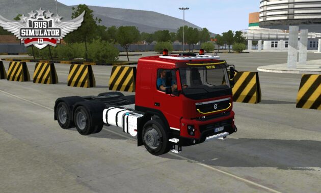 Truk Volvo FMX Euro 5 6×4 Tanpa Trailer