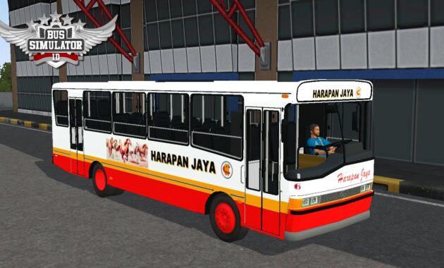 Mod Bussid Mercedes-Benz OHL 1320 Harapan Jaya