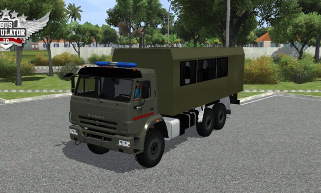 Truk militer KAMAZ 45143